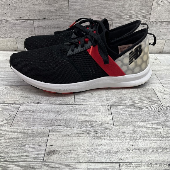 New Balance x Run Disney Shoes Sneakers Black White Red WXNRGMR Women Size 10.5B - Picture 5 of 10